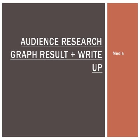 Audience research | PPTX
