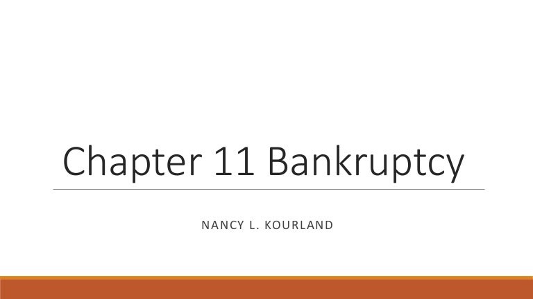Chapter 11 Bankruptcy