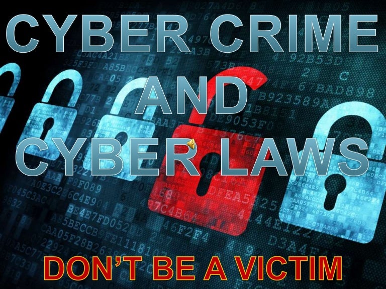 cyber crime and cyber laws