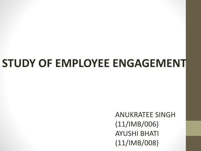 Employee Engagement