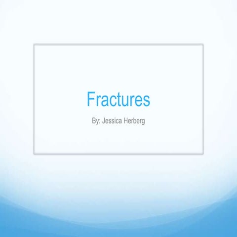 Fractures 