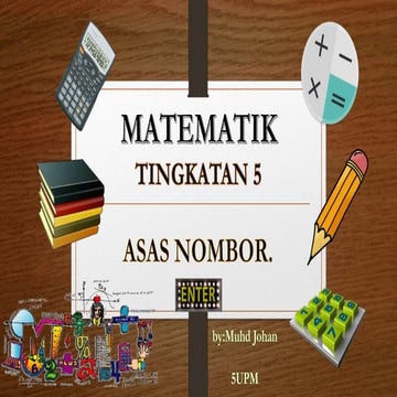 Matematik form 5 BAB 1