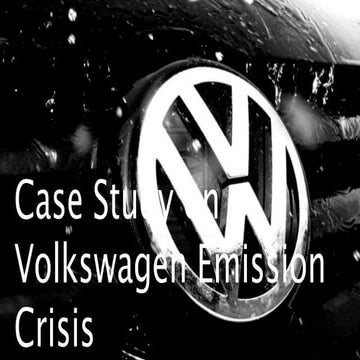 Volkswagen Emission Crisis