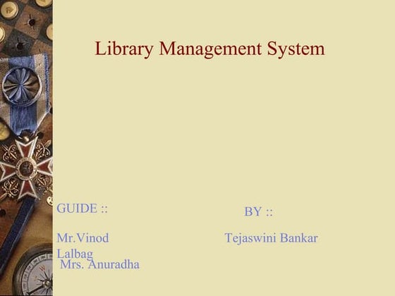 E book management system | PPT