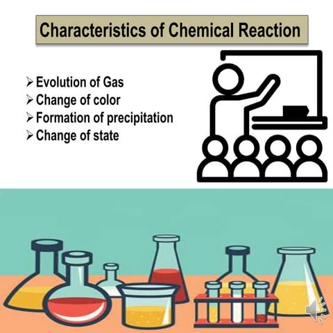 characteristics of chemical reaction ICSE class 9