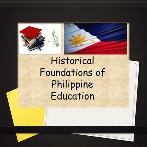 Historical background of curriculum in the Philippines | PPTX