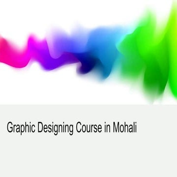 Graphic Designing Course in Mohali