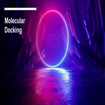 Molecular Docking Template file for everyone | PPTX