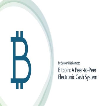 Bitcoin: A Peer-to-Peer Electronic Cash System.pptx