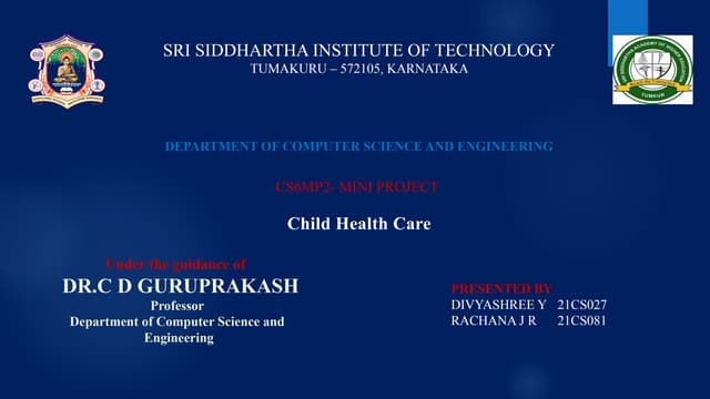 Presentation2.pptx on the child health care