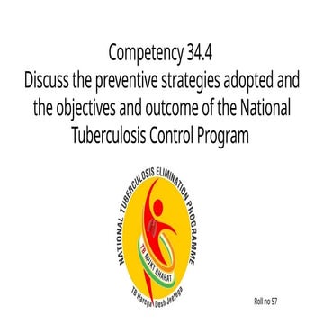 REVISED NATIONAL TUBERCULOSIS CONTROL PROGRAMME (RNTCP) | PPTX