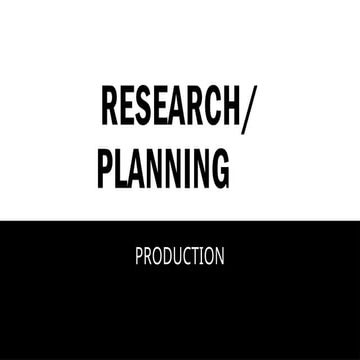 planning and production of music video -c&cs | PPTX