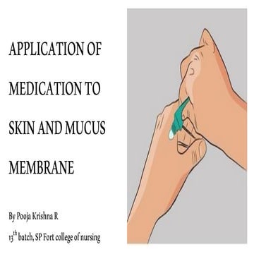 Topical Drug Administration: Types, Techniques, and Nursing ...