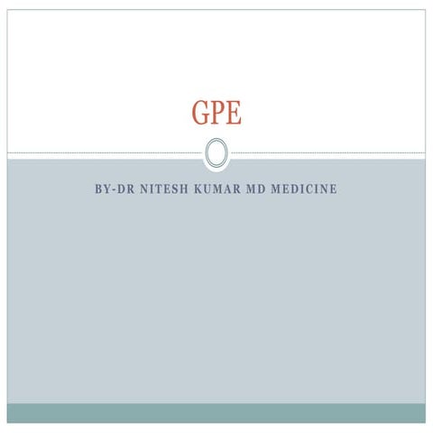 GENERAL PHYSICAL EXAMINATION