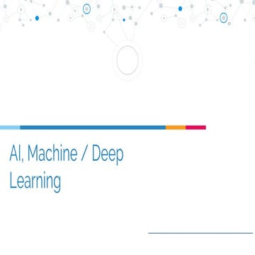 Journey to learn Machine Learning & Neural Network - Basics | PPT