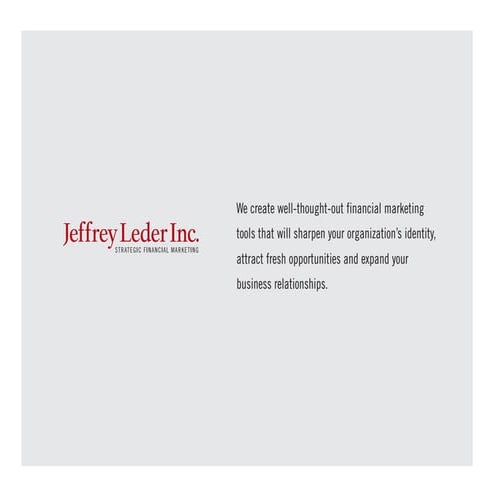 Jeffrey Leder Inc Presentation