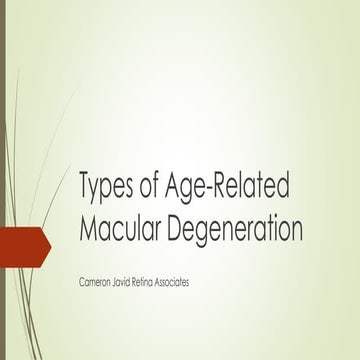 Age related macular degeneration | PPTX