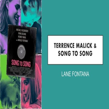 Terrence Malick and Song to Song | PPTX