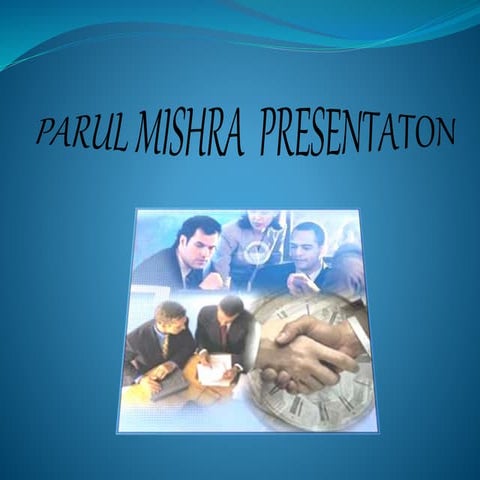 Parul mishra presentation