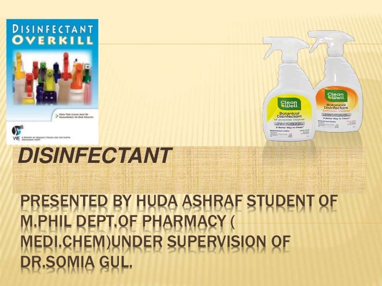DISINFECTANT