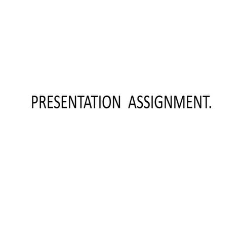 Presentation #2(pmf) | PPT