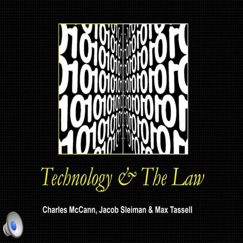 Technology & The Law