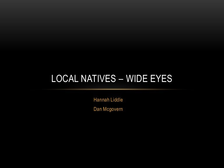 Local Natives I Saw You Close Your Eyes Lyrics