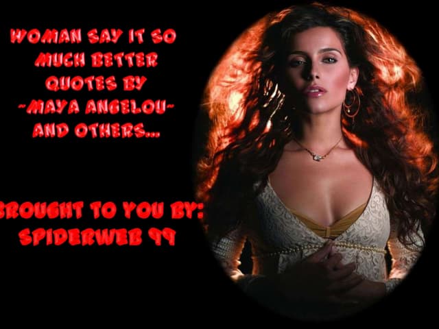 WOMAN SAY IT SO MUCH BETTER pptx...