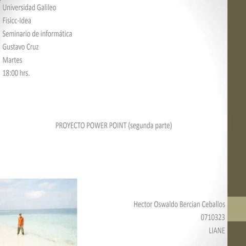 Practicas de power point 1 | PDF