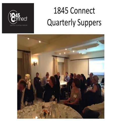 1845 Connect Exclusive Supper Club - Large Quarterly Events for guests