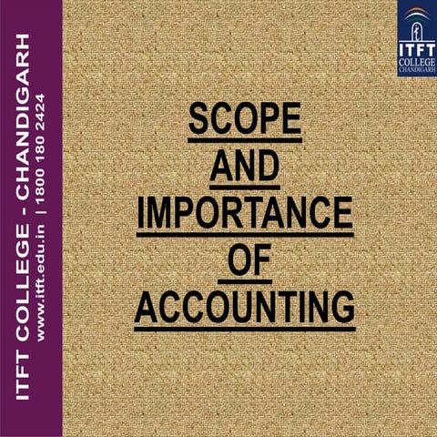 ITFT- Accounting