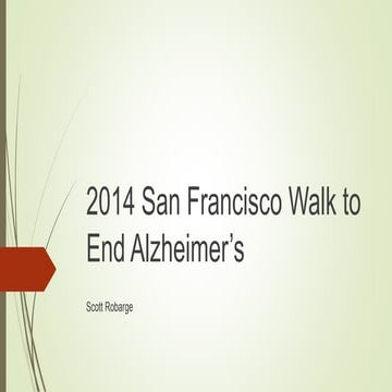 2014 San Francisco Walk to End Alzheimer’s