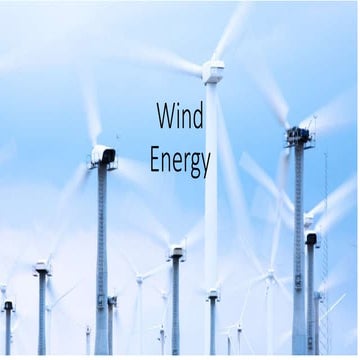 wind energy