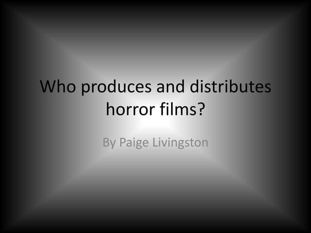 Companies that produce/distribute h...