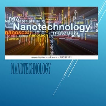 nanomaterials and their properties and applications | PPTX