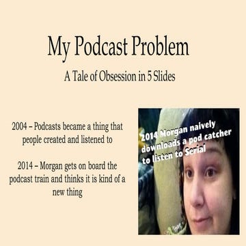 My Podcast Problem 