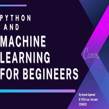 Python Basics With Mini Projects | PPTX | Technology & Computing