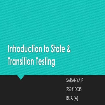 Comprehensive Guide to State and Transition Testing in Software Systems ...