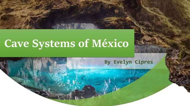 Caves/Cave System of Mexico