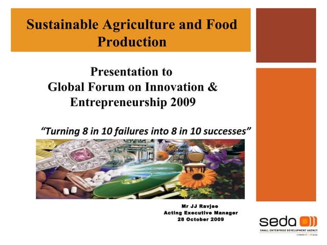 Presentation   3rd Global Forum 2009   Jj Ravjee 28 Oct2009 1