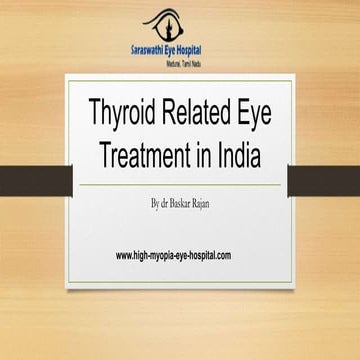 Thyroid Eye Disease [Finished Product] | PPTX