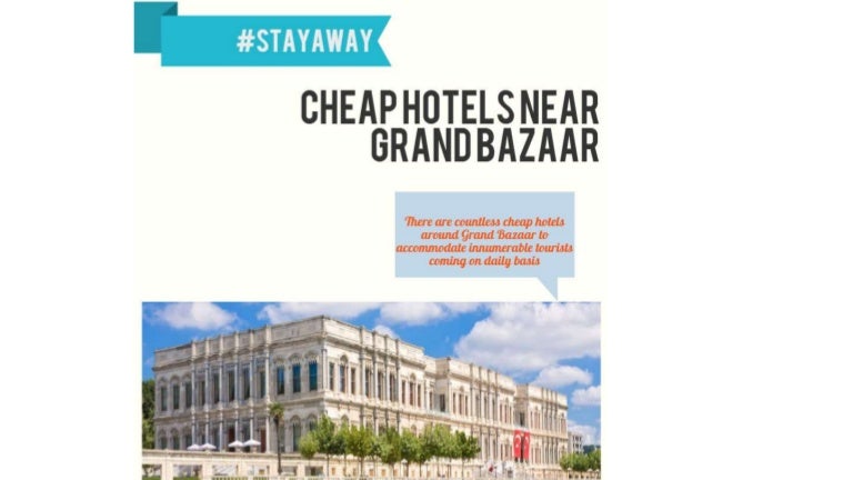 Cheap Hotels Near Grand Bazaar Istanbul