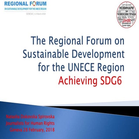 Achieving SDG 6