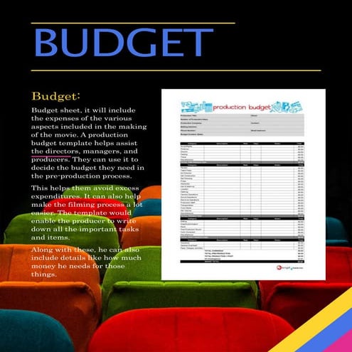 Pre-production documents 