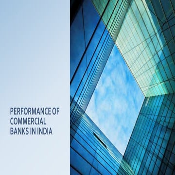 performance of commercial banks in india