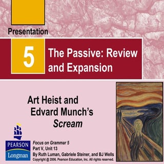 Presentation 5 the passive