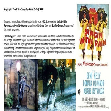 Music Video Presentation