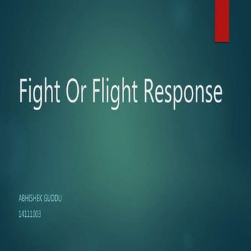 Fight or Flight Response