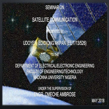 Satellite Communication