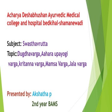 Presentation (6).pptx aahara varga svastha vrutta